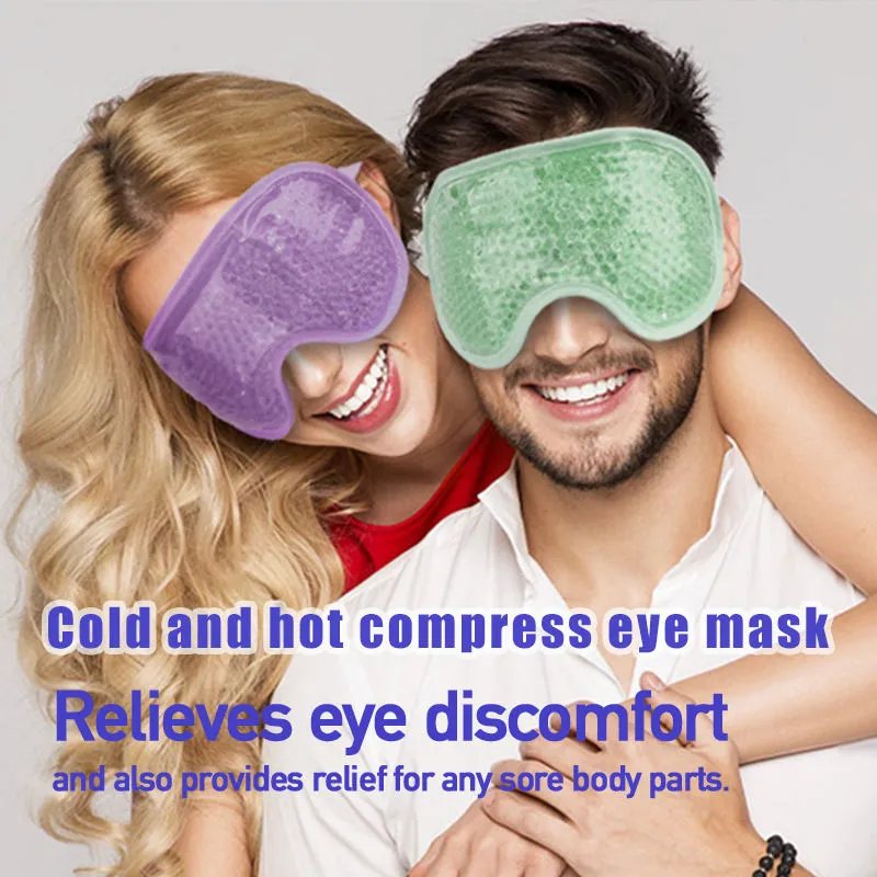 Hot/Cold Reusable Gel Eye Mask Kit